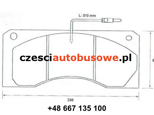 KLOCKI HAMULCOWE FR1, ILIADE DO 2001r PRZÓD