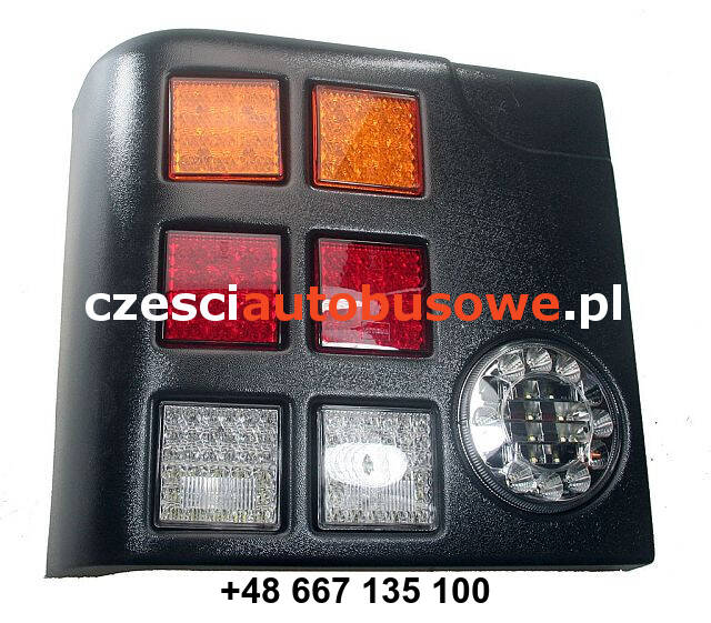 LAMPA TYLNA LEWA VAN HOOL T9... OBUDOWA