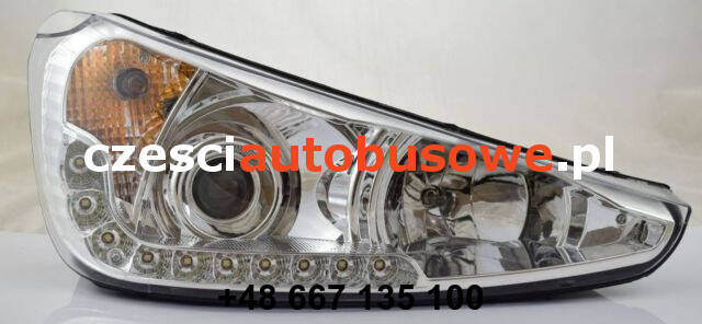 REFLEKTOR PRAWY SCANIA NEW CENTURY Z LED DO JAZDY DZIENNEJ