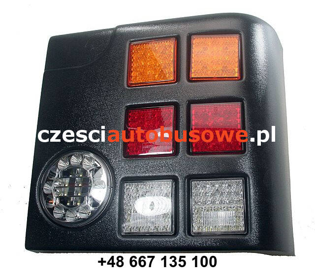 LAMPA TYLNA PRAWA VAN HOOL T9... OBUDOWA